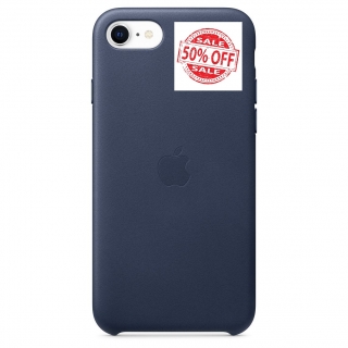 iPhone 8 Leather Case Midnight blue