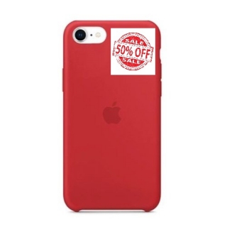 iphone 8 silicone case Red