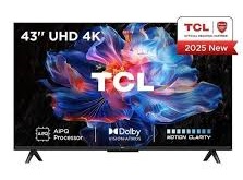 TCL 43V6D 4K Smart Google TV