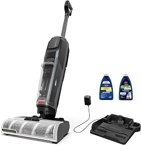 BISSELL 4000E Omniforce Edge Cordless Wet & Dry Vacuum Cleaner- Powerful Suction & Mop For Hard Floors And Rugs